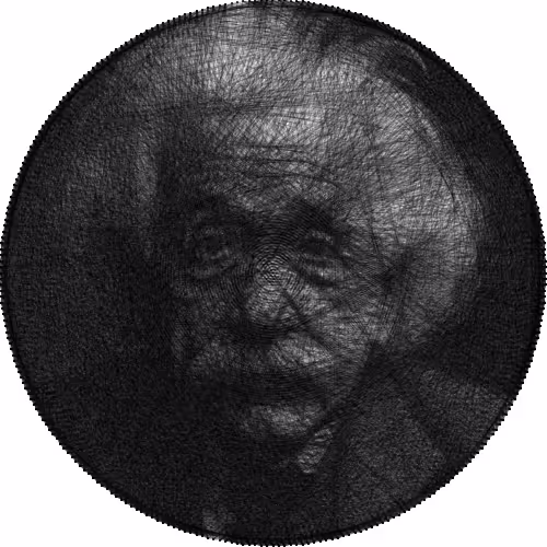 Portrait d'Einstein